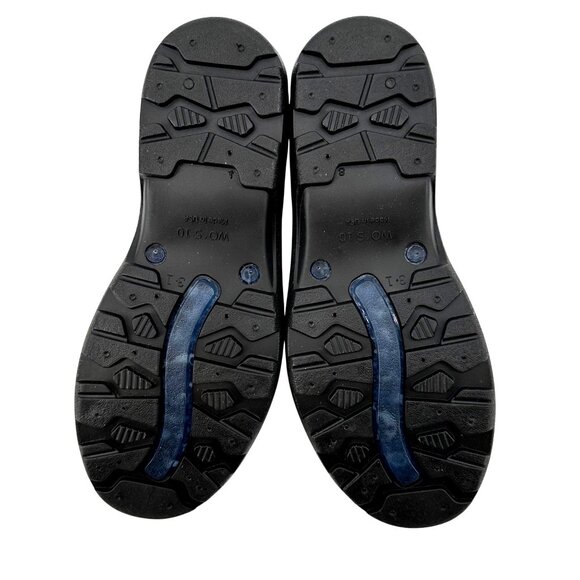 Sloggers Womens Waterproof Blue Horseshoe Print Garden Clogs 10 Made In USA - Picture 7 of 10